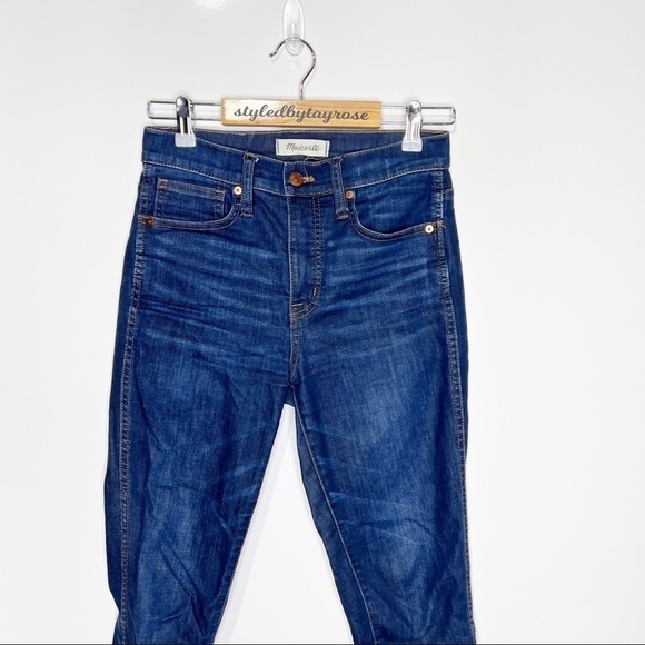 Madewell 10" High-Rise Skinny Jeans in Tarren Wash: THERMOLITE® Edition - Picture 6 of 14